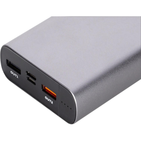 Внешний аккумулятор 20000 mAh, 2xUSB, QC 3.0 + PD, Accesstyle Battleship II