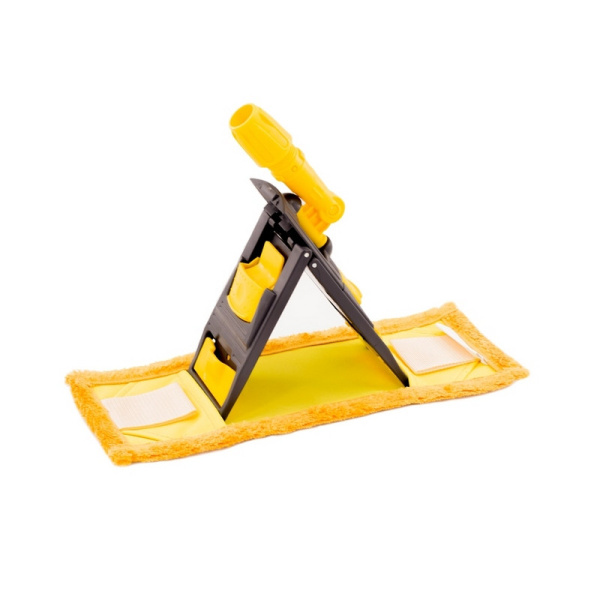 Держатель МОПа универс. пластик 40х11см т.серый/желтый NPK195