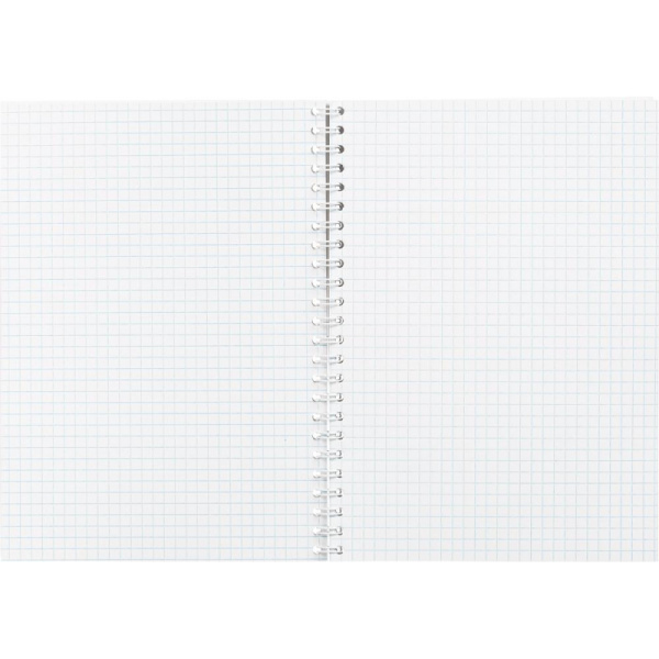 Бизнес-тетрадь А5,80л,кл,гр,обл.мат.лам. Attache Selection Pastel Квадраты