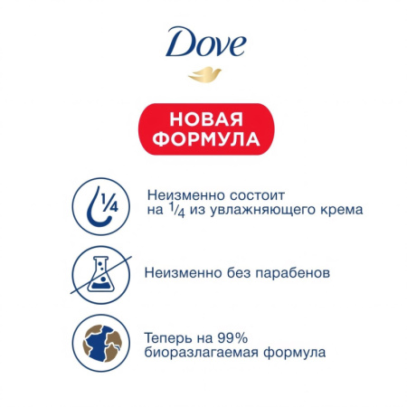 Мыло жидкое DOVE 500мл крем(мягкая упаковка)