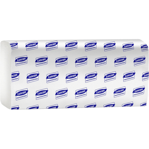Полотенца бумажные д/дисп. Luscan Professional M-слож2слбелвтор150л21пач/уп