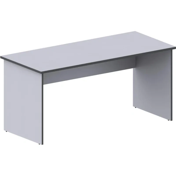 Стол MS_Агат прямой АСС-2 серый