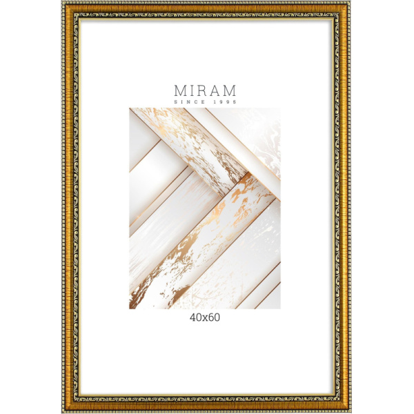 Рамка МИРАМ 40х60 644813-17 (12) Золото