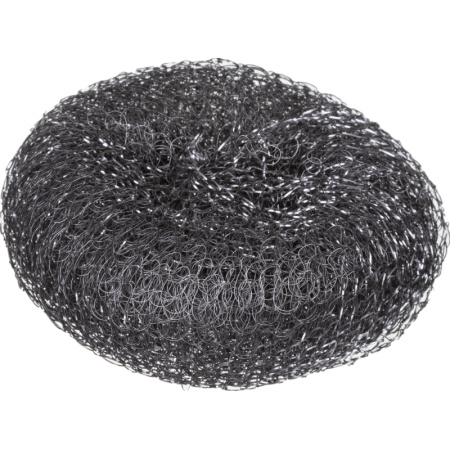 Губка мочалка металлическая большая D=9,5см.,вес=34,8гр. PACLAN