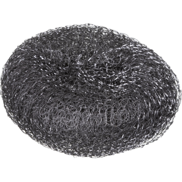 Губка мочалка металлическая большая D=9,5см.,вес=34,8гр. PACLAN