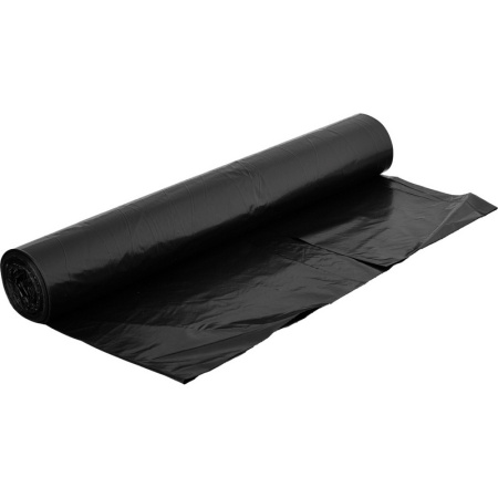 Мешки для мусора ПВД 160л 90x110см 50мкм черные 10шт/рул