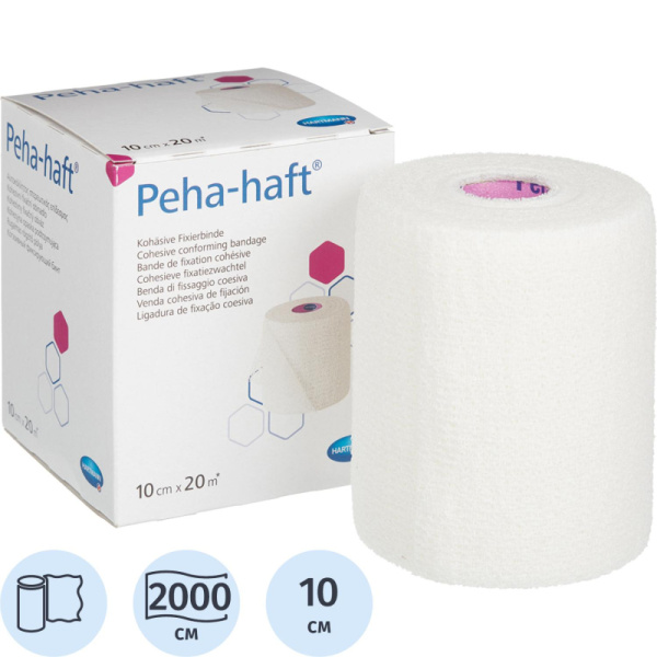 Перевяз. ср-ва Бинт самофикс эласт 20м х 10см, PEHA-HAFT 9324492/ 3000140