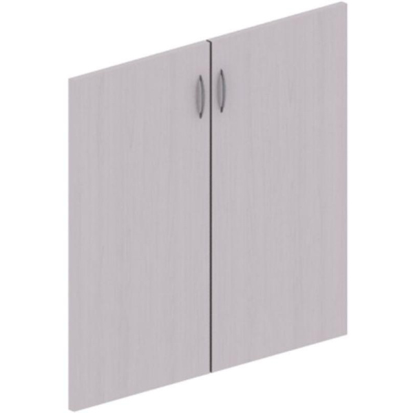 Дверь ED Форум/Статус низкая ЛДСП Фр-8.0 дуб молочный (2шт. в уп.)