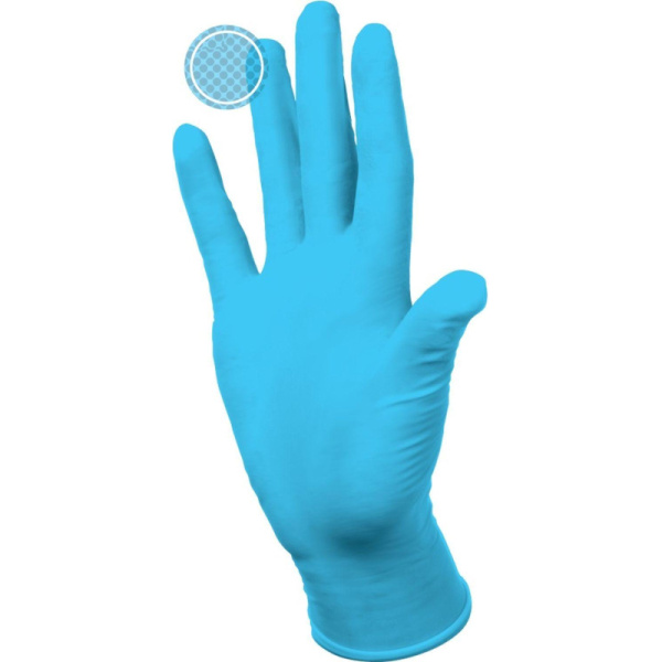 Перчатки мед.смотров. нитрил., нестер, MANUAL RN 707 (S) 50пар