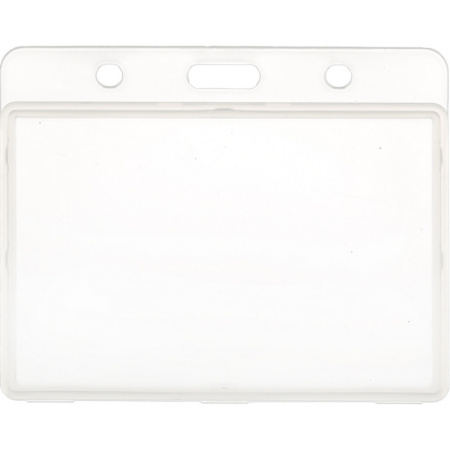 Бейдж  школьника горизонтальный 79x99x5 мм, БЖ01, 10 шт/упак