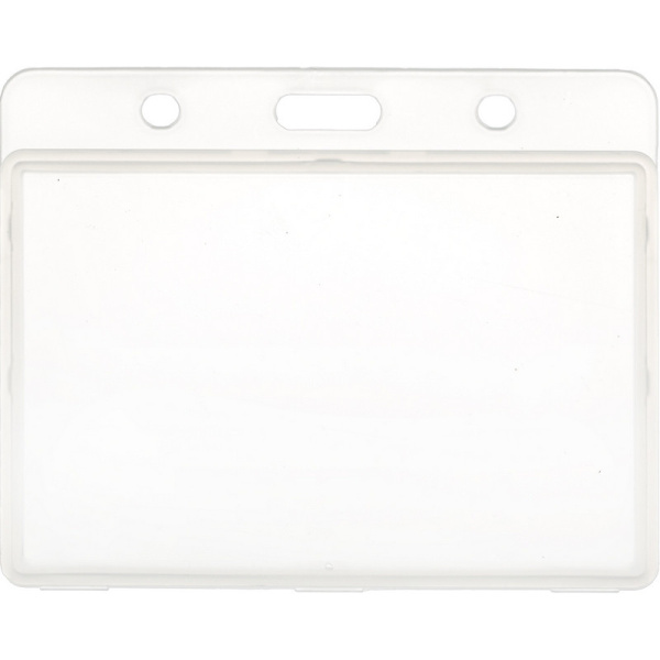 Бейдж  школьника горизонтальный 79x99x5 мм, БЖ01, 10 шт/упак