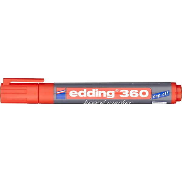 Маркер для белых досок EDDING e-360/2 красный 1,5-3 мм
