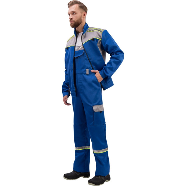 Костюм рабочий летний муж. л26-КПК вас/сер (р.60-62) 170-176