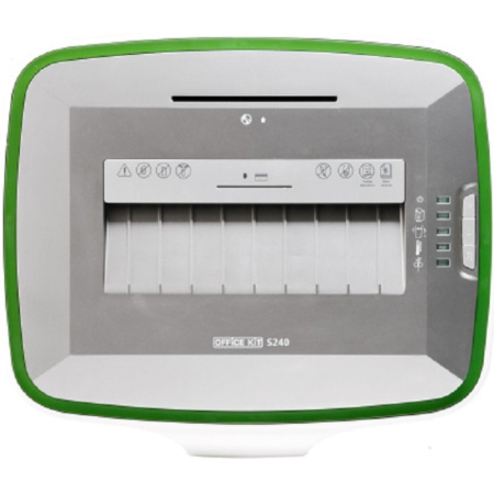 Шредер (уничтожитель) Office Kit S240 3,9x25,P-4 ур.секр., 22лист, 40л