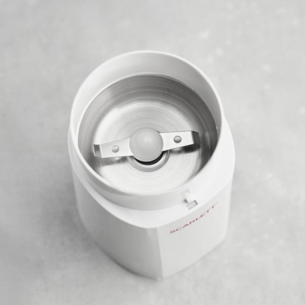 Кофемолка SCARLETT SC-CG44506, белый