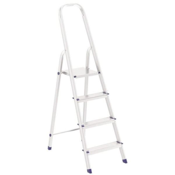 Стремянка алюминиевая, 4 ступени, Сибртех