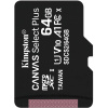 Карта памяти Kingston Canvas Select Plus microSDXC UHS-I, SDCS2/64GBSP