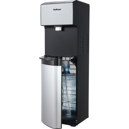 Кулер для воды HotFrost V450ASM, 650Вт, бак холод. 3.6л,горяч. 1л, (серебр)