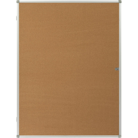 Доска-витрина для информации пробковая Attache Window 90х120см (алюм. рама)