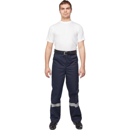 Костюм рабочий летний муж л05-КБР син/вас (р.60-62) 158-164 (Арсенал-СП)