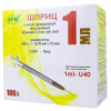 Шприц инсулиновый U-40 1мл 26G(0,45x12) над. 100шт/уп SFM