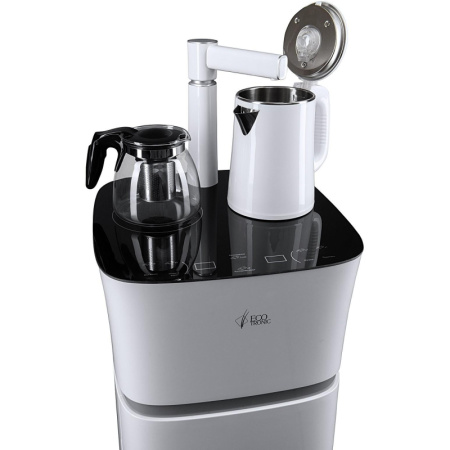 Кулер Ecotronic TB11-LE white напольный с чайным столиком