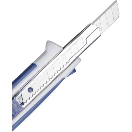 Нож канцелярский 9мм Attache Selection  с антискольз.вставками иточилкой