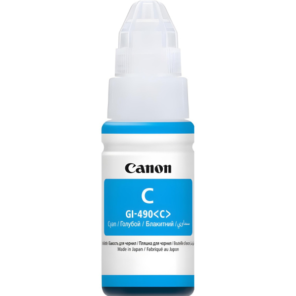 Чернила Canon GI-490C (0664C001) гол. для G1400/2400/3400
