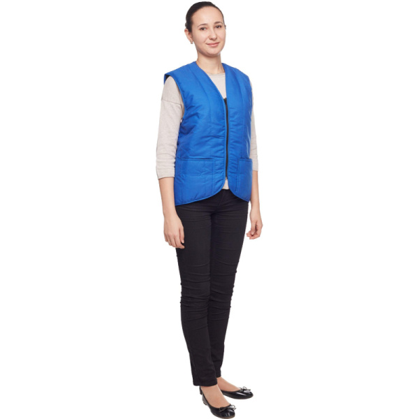 Жилет утепленный Комфорт зимн. васильк.(р.44-46) р.170-176