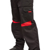 Костюм рабочий летний муж. л29-КПК черн/красн (р.44-46) 182-188