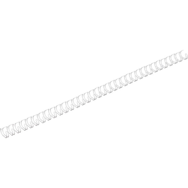 Пружины для переплета металлические Promega office 7,9мм белые 100шт/уп.