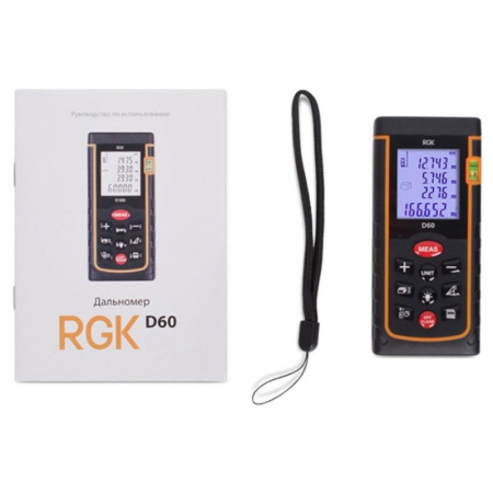 Дальномер лазерный RGK D60