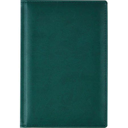 Ежедневник недатированный зеленый,А5,148х218,176л,ATTACHE Вива