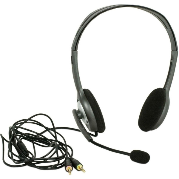 Гарнитура Logitech Stereo Headset H110 (981-000271) 2xmini jack
