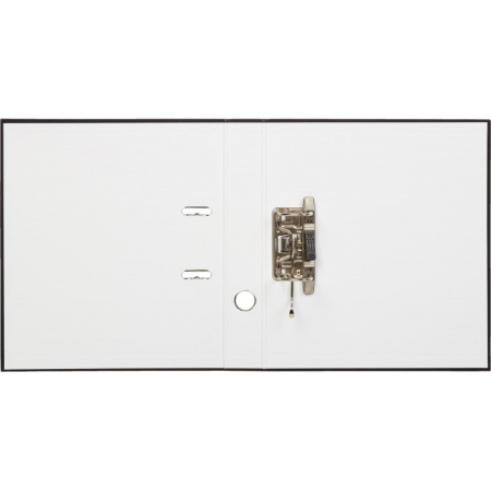 Папка-регистратор ECONOMY, б/мет.уг,50мм,черн, ПБП1,карм.кор