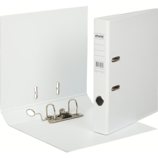 Папка-регистратор Strong Line 50мм, белый, ПБП2, карм.кор