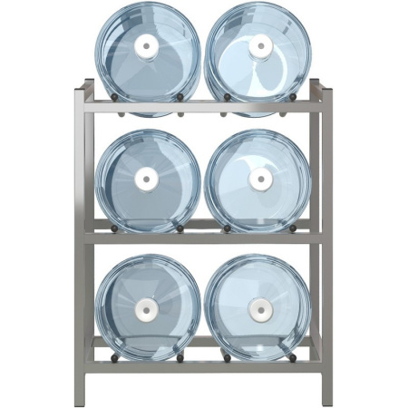 Стеллаж для бутиллированной воды KD_Бомис-6Л на 6 тар