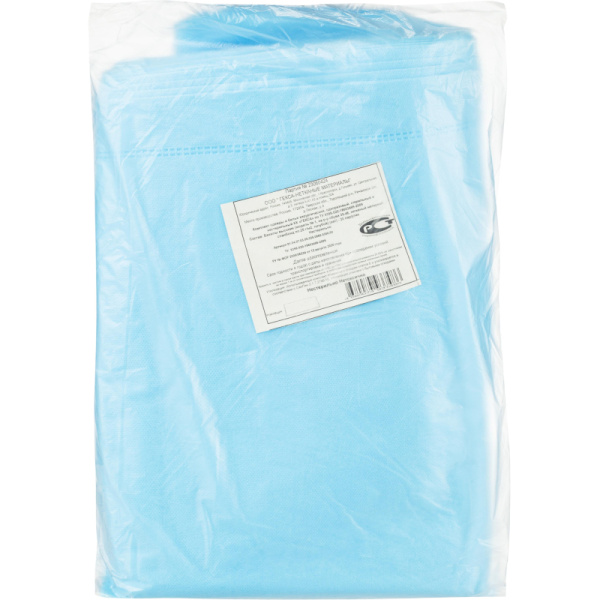 Бахилы н/с, неткан. пл.25 высокие 55см 20пар/уп. Гекса