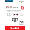 Флеш-память SanDisk Ultra Dual Drive, 64Gb, USB 3.0, micUSB, SDDD3-064G-G46