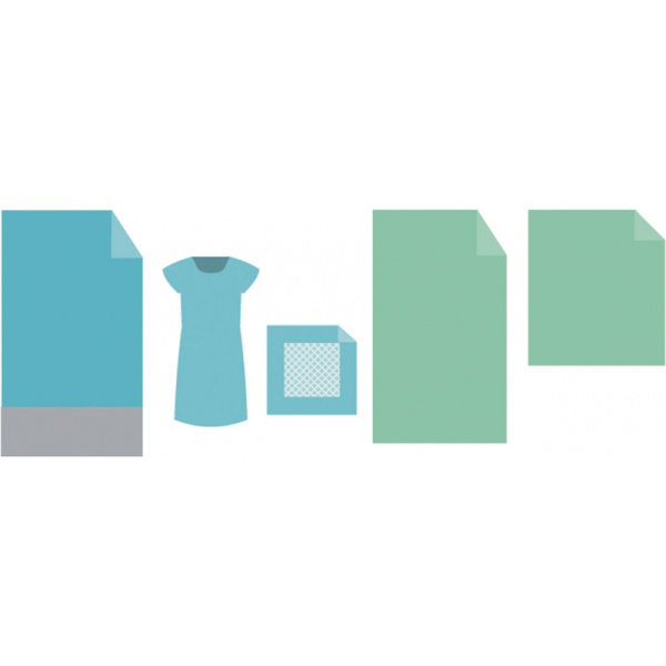 Комплект акушерский медицинский, стерил. КБР-2   Гекса