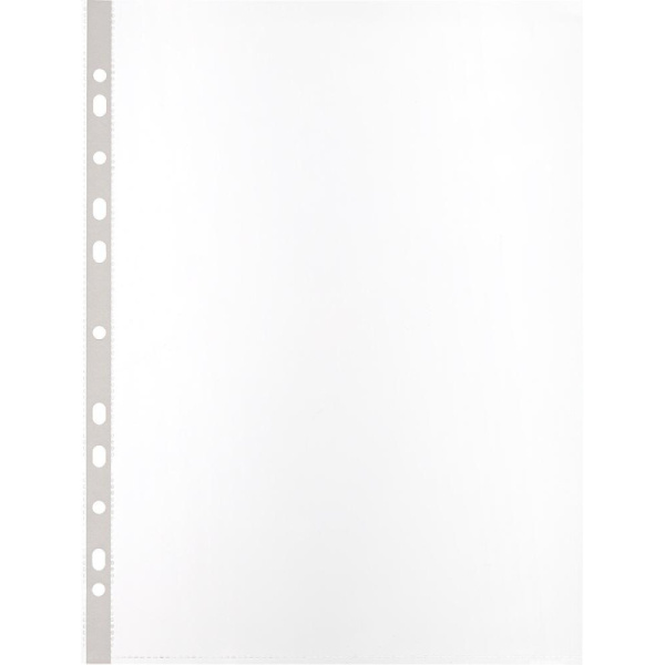 Файл-вкладыш А4 60мкм. S Элементари с перфорац,100 шт.уп