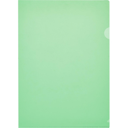 Папка уголок Attache Economy п/э цв. E-100/334T зеленая Россия 10 шт/уп