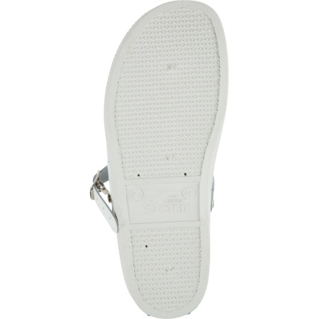 Сабо муж.нат.кожа цв.белый(р.44) (10-12-7)