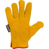 Перчатки защитные ДИГГЕР спилковые желтые утеплитель Тинсулейт р.10,5