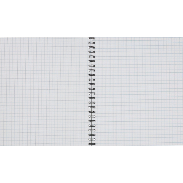 Тетрадь общая Attache,80л,клет,А5,спир,обл.мел.карт