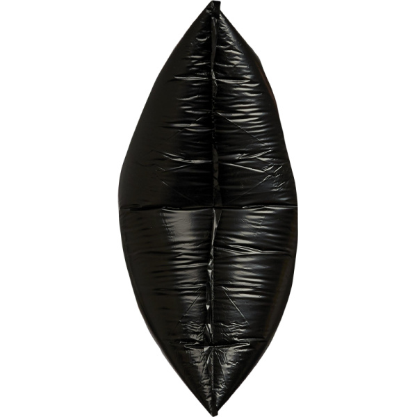 Мешки для мусора ПВД 120л 55мкм 5шт/уп черные 70x110см Комус