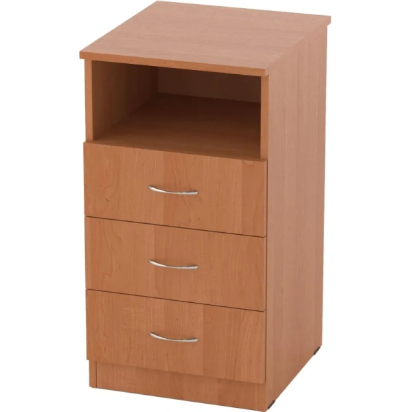 Тумба 2SJ_B ЭконоМ приставная к столу эргоном Э-27 ольха