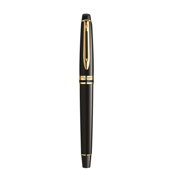 Ручка перьевая WATERMAN EXPERT S0951640 черн. корп, син чернила 0,5мм Франц