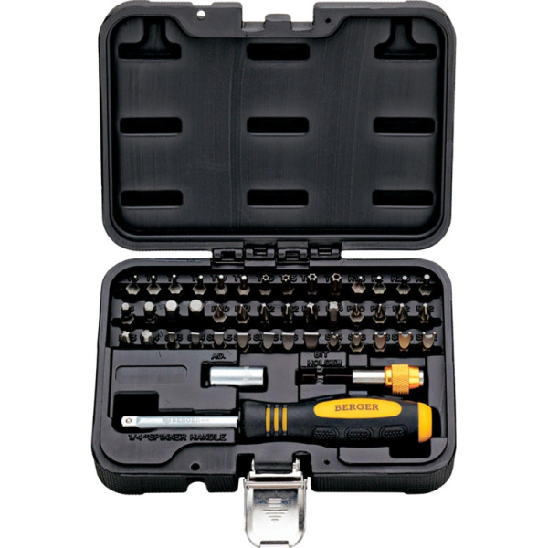 Набор бит 45 предмет BERGER BG-45SB/BG2185
