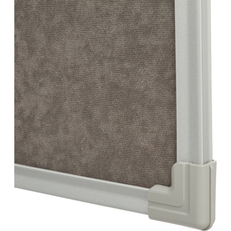 Доска Софтборд текст.60х90 Комус серый агат